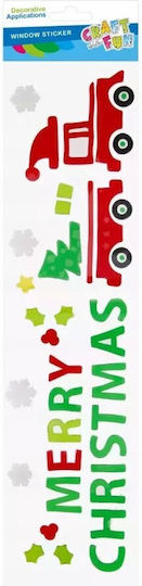 Διακοσμητικό Αυτοκόλλητο Τζαμιού 1τμχ Craft with Fun Διακοσμητικό Αυτοκόλλητο Τζαμιού 1τμχ Craft with Fun