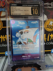 Cgc Pristine 10 Merry Go One Piece (2025) Anime 25th Collection - EB02-041 Rare (EN)