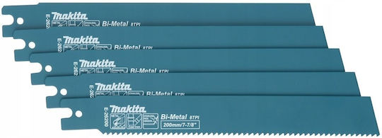 Makita E-26200 Ламели за Метал 200mm 5бр
