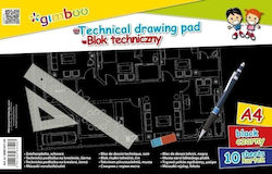 Gimboo Bloc De Schițe A4 21x29.7cm Gimboo Bloc De Schițe A4 21x29.7cm