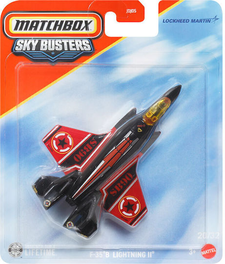 Mattel F-35 B Lightning Ii Matchbox Airplane for 3+ Years