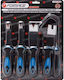 Forsage Car Upholstery Plastic Clip Removal Tools 5 Pieces