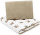 Sensillo Velvet Friends Crib Set