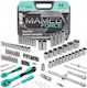 ISMA ISMA Ratschen- und Steckschlüssel-Set 1/4" & 1/2" 94 Stück