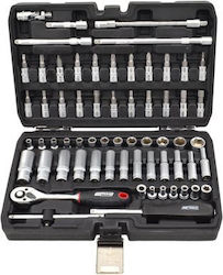 AWTools AW39063BL Καστάνια με Καρυδάκια 1\4" 63τμχ
