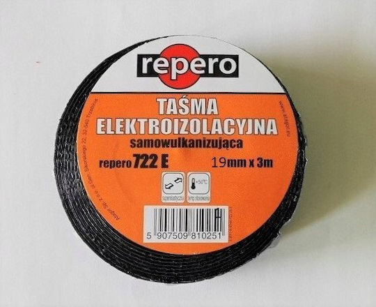 Radpol Self Vulcanizing Insulation Tape 19mm x 3m Black