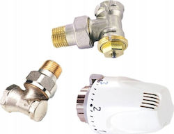 Comap Manual Thermostatic Radiator Valve for Radiator Body 1 Piece