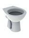 Kinder Stehende Toilette mit Spülung mit Deckel Duroplast Weiße