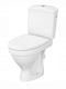 Cersanit Cersanit Rimlose Stand-WC mit Duroplast-Deckel Weiße