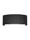 Italux Classic Wall Lamp with Integrated LED and Warm White Light Black