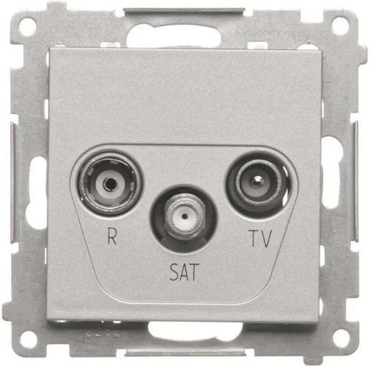 Kontakt-Simon TV-Antennensteckdose Terminal TASK.01/143
