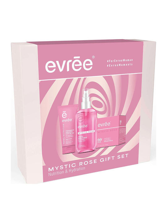 Farmona Evree Mystic Rose Skin Care Set for Moisturizing 3 Pieces