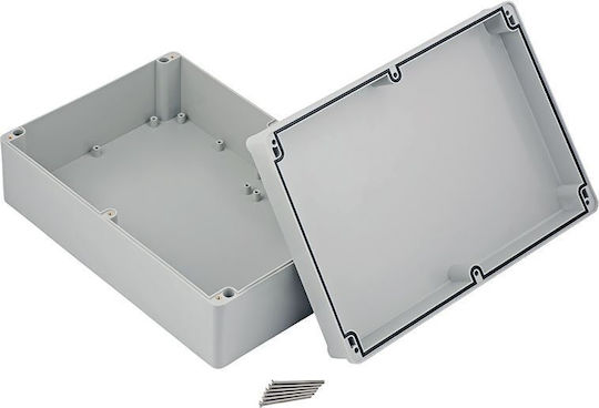 Elektro Plast Електрическа Кутия За Външен Монтаж Водоустойчива IP67 В Сив Цвят