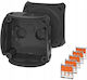 Hensel Outdoor Placement Waterproof IP66 Branching Junction Box in Black Color