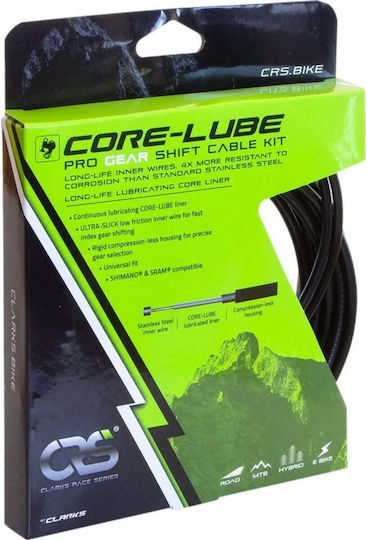 Clarks Set Cablu Carcasă Exterioară Schimbător Race Series Core-lube Universal Pro Pentru Uz General