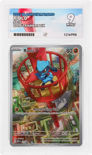 Riolu Black Star Promo #10 Ace 9