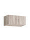 Epiplo-Fos Rectangular Loft Closet Natural Grey 80x50cm 0600931