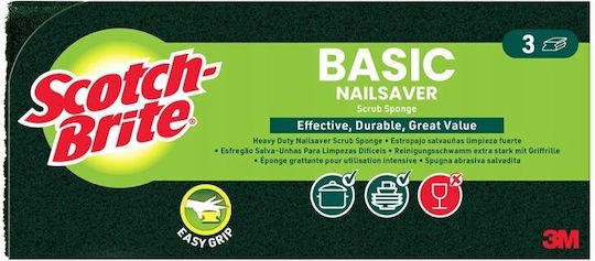 Staples Set Küchenschwämme Gelb 3 Stück