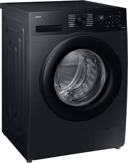 Samsung Пералня 9kg с парна технология 1400 оборота Ecobubble Черна WW90CGC0EDABLE