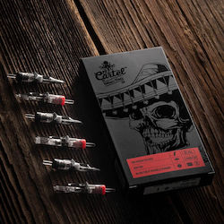 El Cartel V2 Tattoo Cartridges 15rm Short Taper 0.35mm 10pcs El Cartel V2 Tattoo Cartridges 15rm Short Taper 0.35mm 10pcs