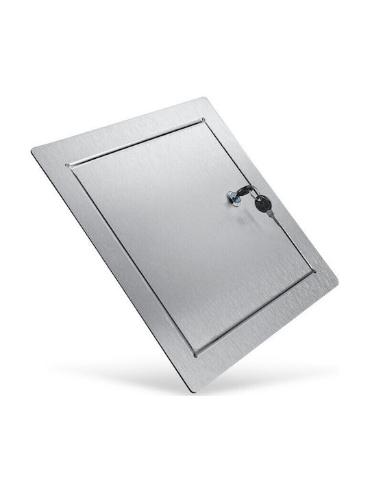 Θυρίδα Poștală Metalică în Culoare Argintie 40x50cm