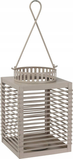 Home&Styling Collection Laterne Metallisch Grau 10x13cm