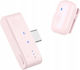 Luucco MiniPods K1 Set Drahtloses Mikrofon Pet Clip-On Für Vokale In Rosa Farbe