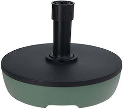 Gardalux Stand De Umbrelă Negru/verde
