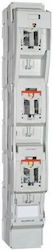 Multivert Nh1 250A 185mm 3x1p Лента Предпазител Превключвател Винтови Клеми M10 L1002189