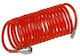 Forsage Spirale Luftschlauch Pu 12x18mm 20m Schnellverbinder