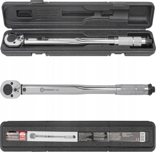 Forcekraft Drehmomentschlüssel Antriebsgröße 1/2" Mindest-Drehmoment 28-210 Nm