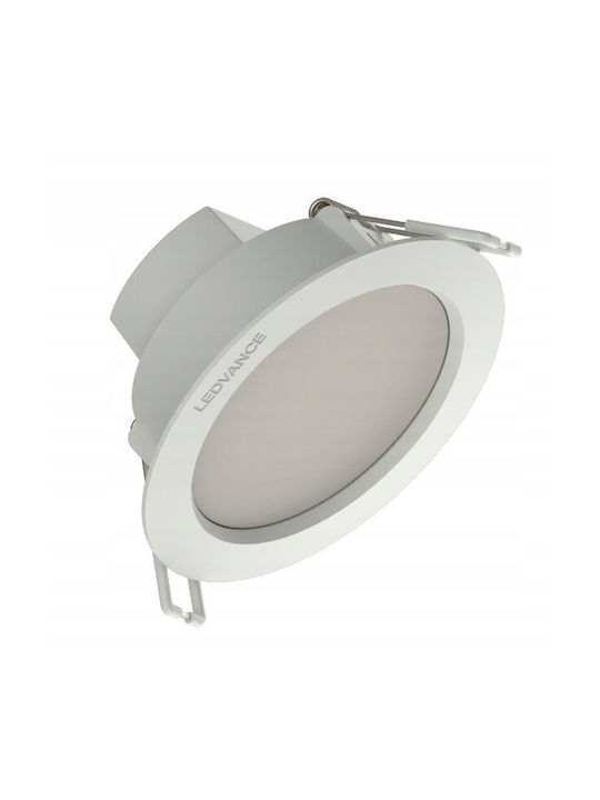 V-TAC Spot Încastrat Din Plastic Cu LED Încorporat Și Lumină Alb Natural Alb 9x9cm
