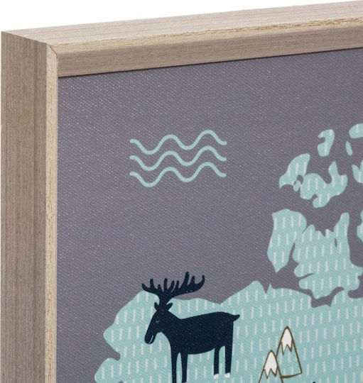 Atmosphera Kinderwanddekoration 70x50cm