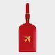 My Choice Luggage Label Red