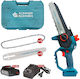 Könner & Söhnen Battery Pruning Chainsaw 1x2Ah Brushless 20V 1.45kg with 20.32cm Blade