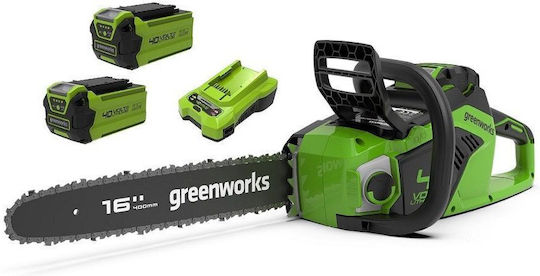 Greenworks Battery Chainsaw Solo Brushless 40V 3.8kg with 40cm Blade