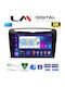 LM Digital Car Audio System for Lancia Ypsilon 2011 2024 Bluetooth USB Wi-Fi GPS Apple CarPlay Android Auto