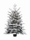 Weihnachtsbaum Verschneit 90cm in Blumentopf