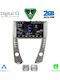 Digital IQ Автомобилна Аудио Система За Lexus ES 2006-2013 (Bluetooth/USB/Вграден Wi-Fi/GPS/Apple CarPlay/Android Auto) С Touch Screen 9"