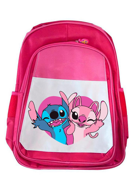 Kinder Schulranzen Lilo & Stitch Rosa 41x30x15cm