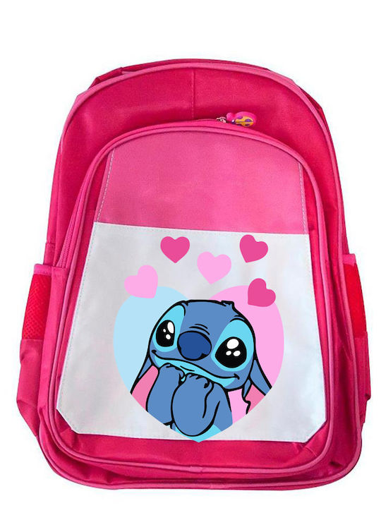 Kinder Schulranzen Lilo & Stitch Rosa 41x30x15cm