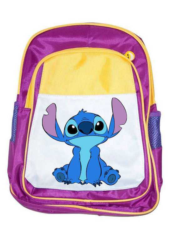 Children's Bag Lilo & Stitch Purple 41x30x15cm