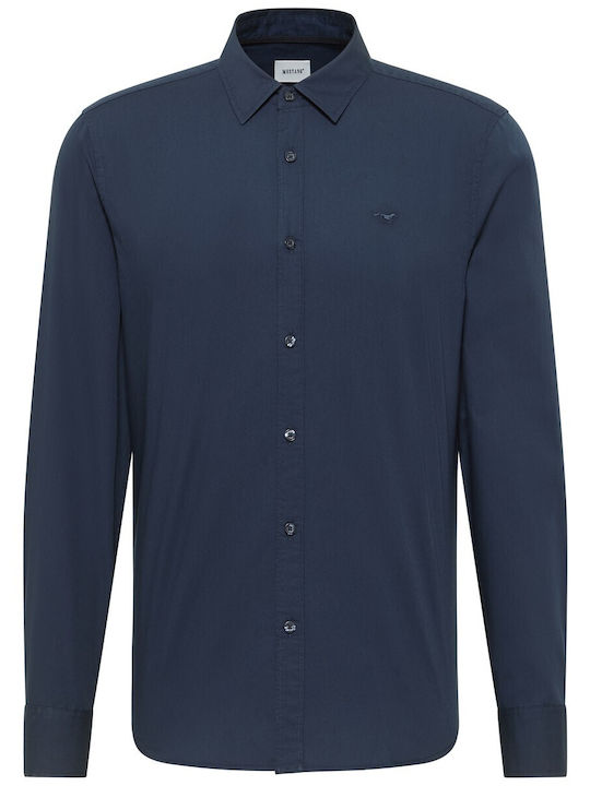 Long Sleeve Shirt Dark Blue