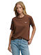 Γυναικείο T-shirt Brown