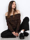Women's Brown Sweater