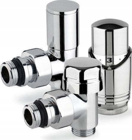 Ot3901rb051/2 Corner Thermostatic Valve Otti 40 Mm Mono Black Matte Right M30x1 5cu/pex G.zt.kt.otti-mono/black-matte-r