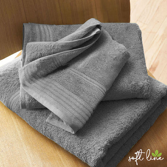 Cosy Life Комплект Кърпи 3 Бр Сиви Тегло 500 Гр/м²