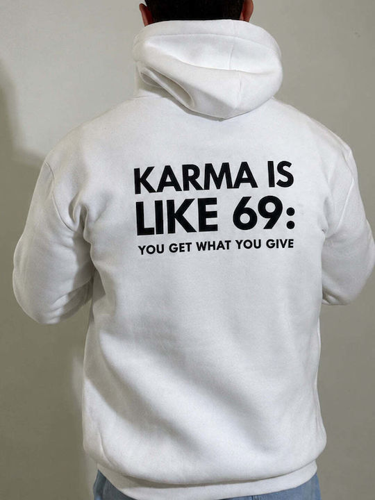 Hooded Sweatshirt White