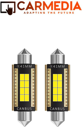 Carmedia Cmled Festoon 8smd 41mm Led Autolampen