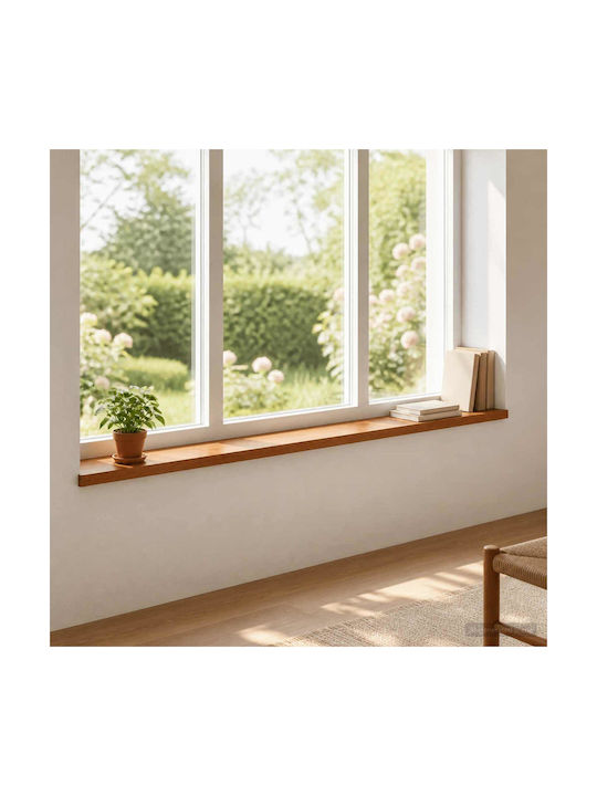 VidaXL Windows 2 Pcs Brown 160 x 20 x 2 cm Solid Oak Wood